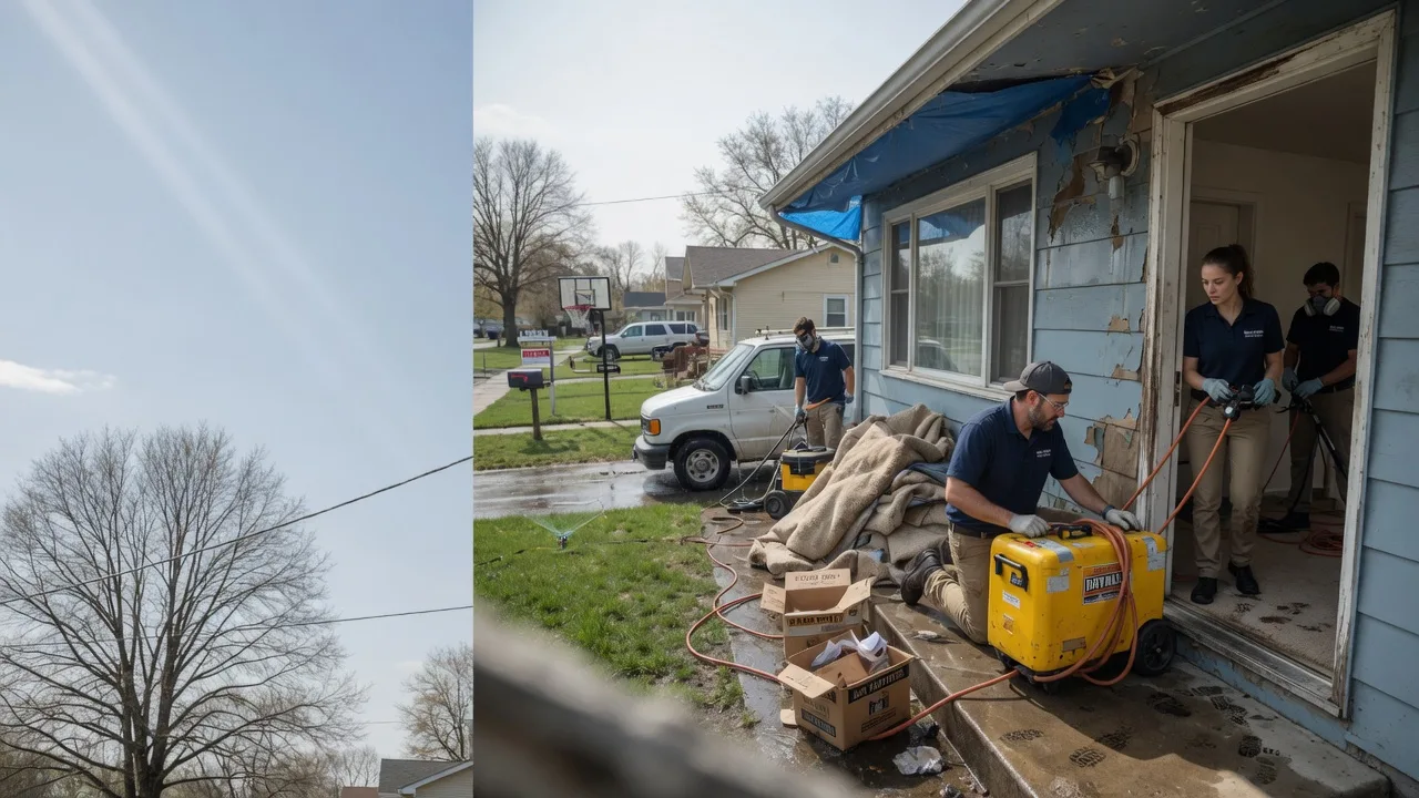 Basement Flood Cleanup in Goodwin, AR near me